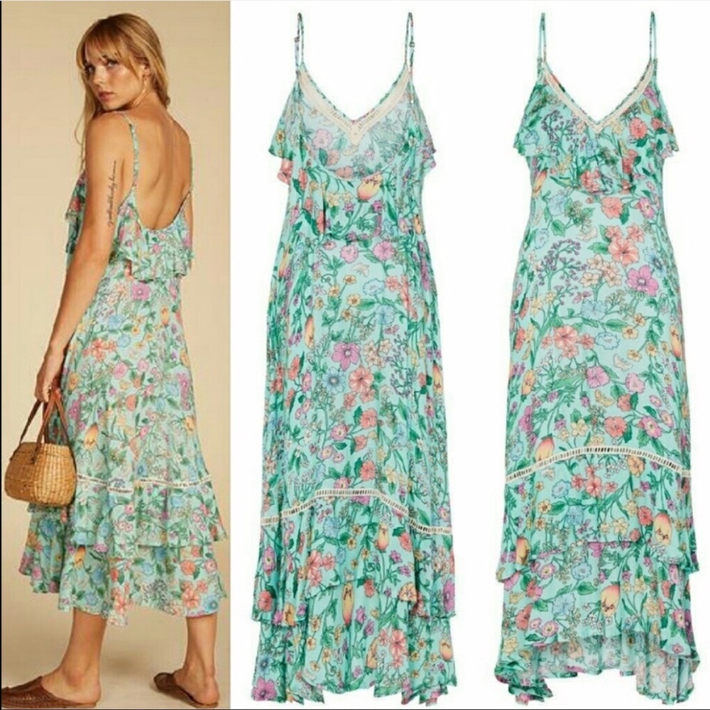Spell and the gypsy sayulita strappy midi